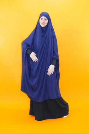 Jilbab gris outlet perle